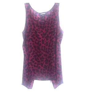 Express open back polyester tank